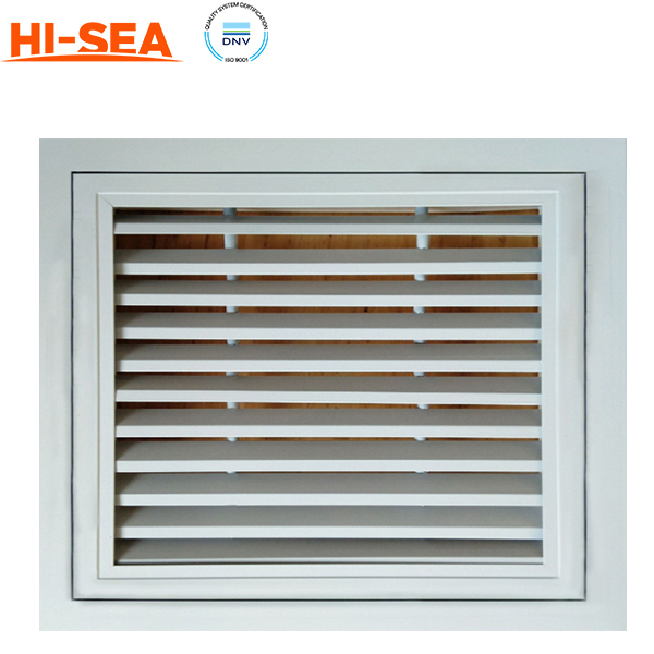 Galvanized Plate Side Wall Grille Louver CKS